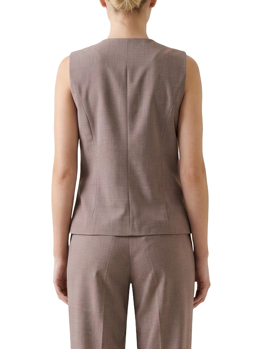 I AM Gilet Donna 95105 Cacao