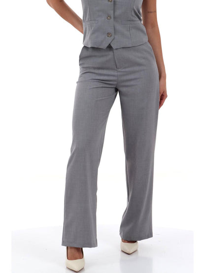 lurex I AM Pantalone Donna 95108 Grigio
