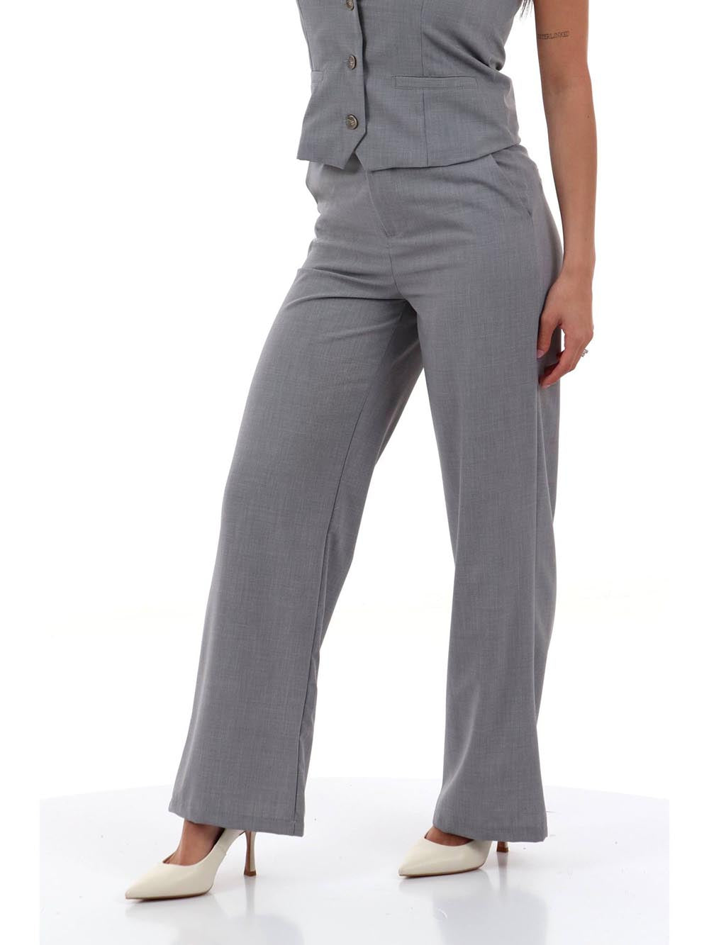 lurex I AM Pantalone Donna 95108 Grigio