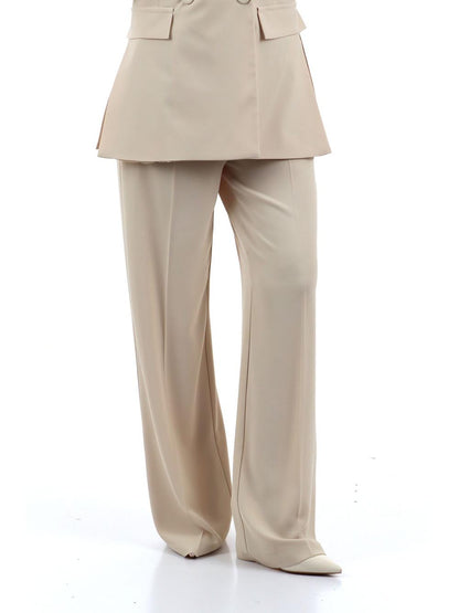 I AM Pantalone Donna Pe26031 Beige