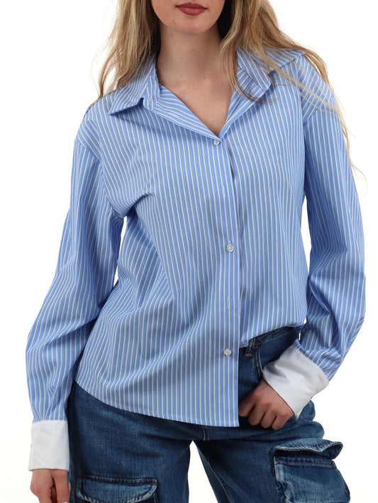 I AM Camicia Donna Pe26072 Celeste