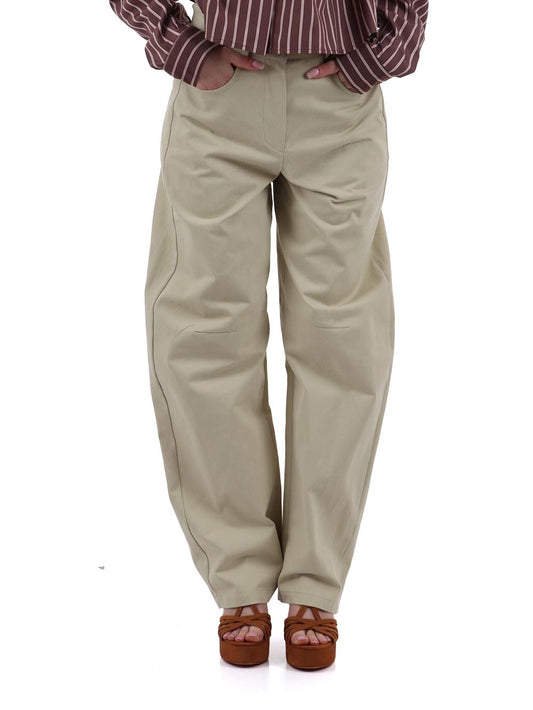I AM Pantalone Donna Pe26085 Beige