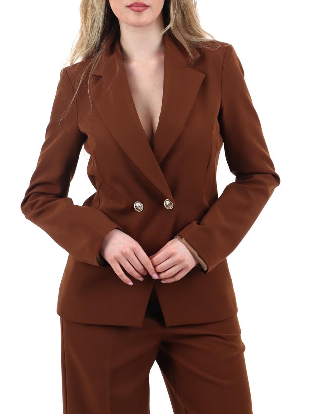 I AM Giacca Donna Pe26198 Nocciola