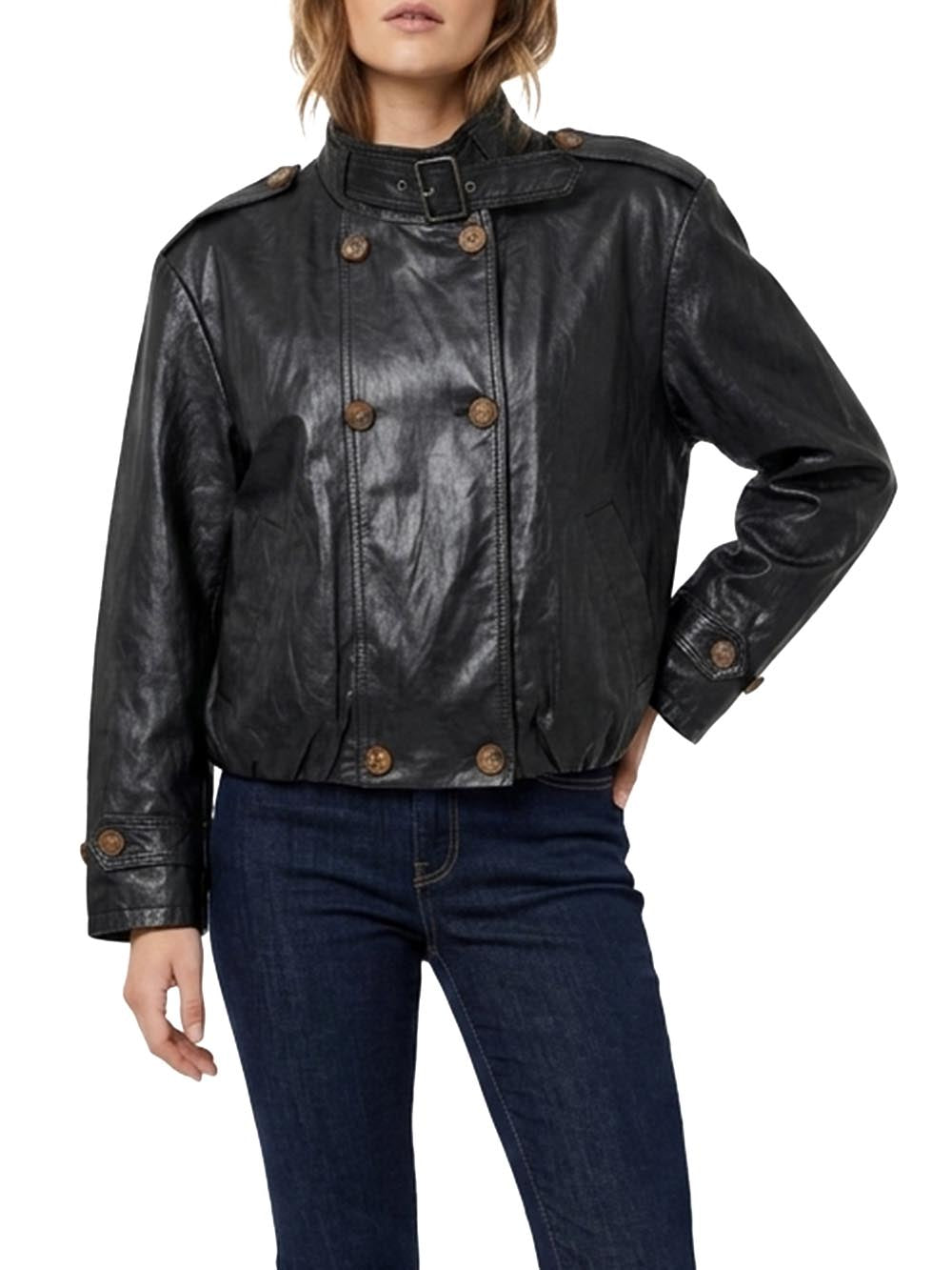 I AM Giubbino Donna Sle6gb025350d Nero