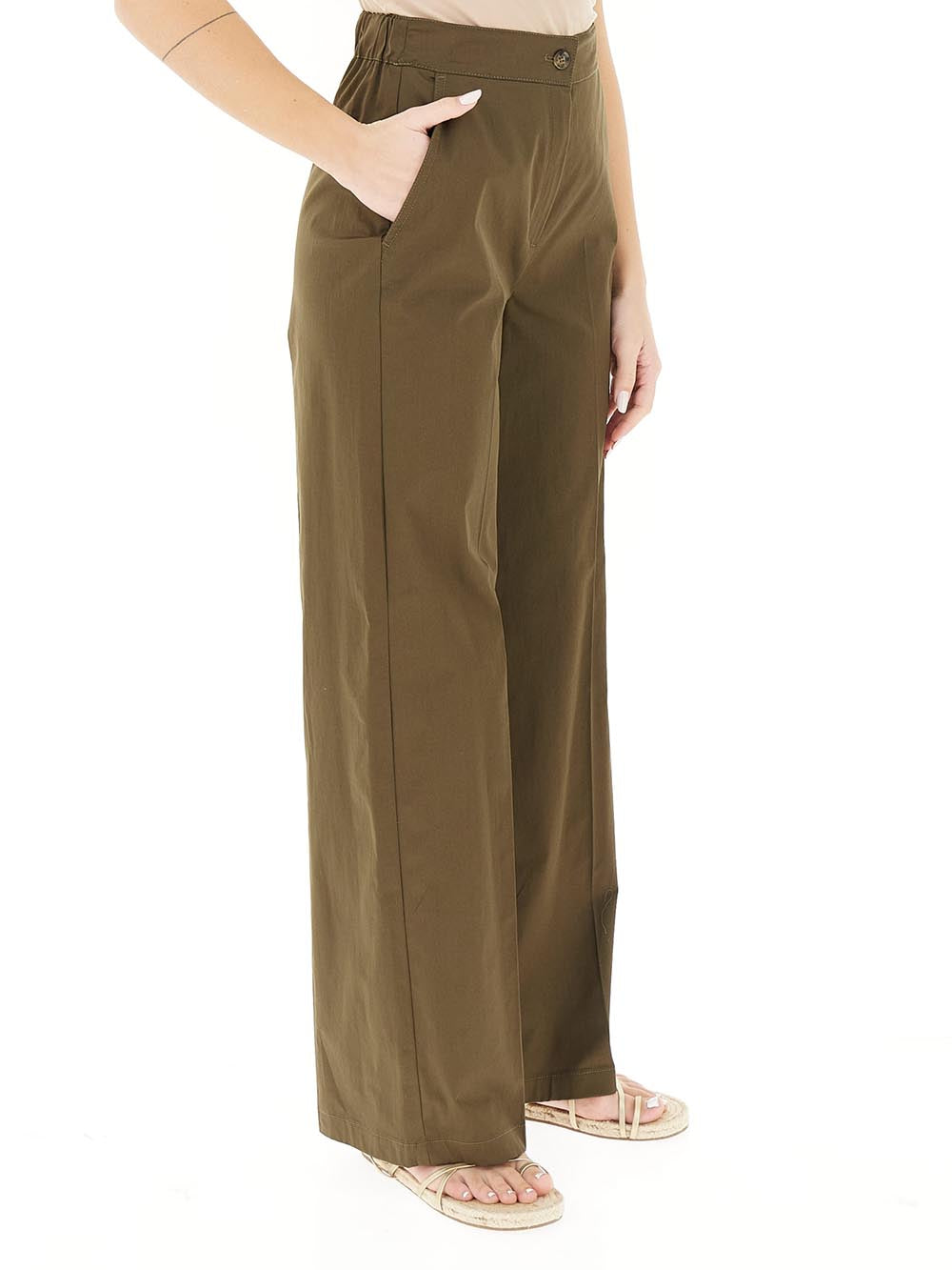 IBLURLO iBlues Pantalone Donna 26171311012 Verde