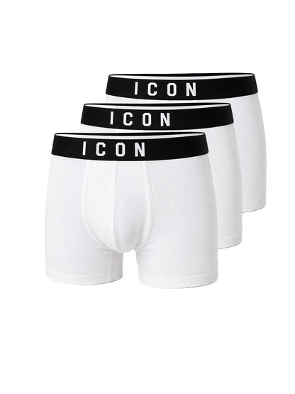 ICON Boxer Uomo Imu05 Bianco