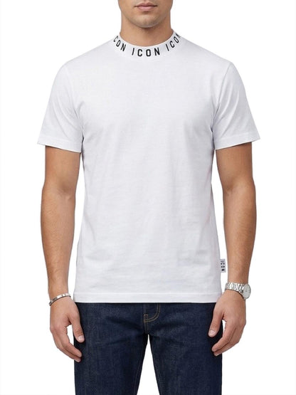 ICON T-shirt Uomo Iut042 Bianco