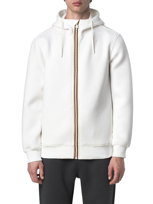 RAINER LIGHT SPACER K-Way Felpa Uomo K1151uw Bianco