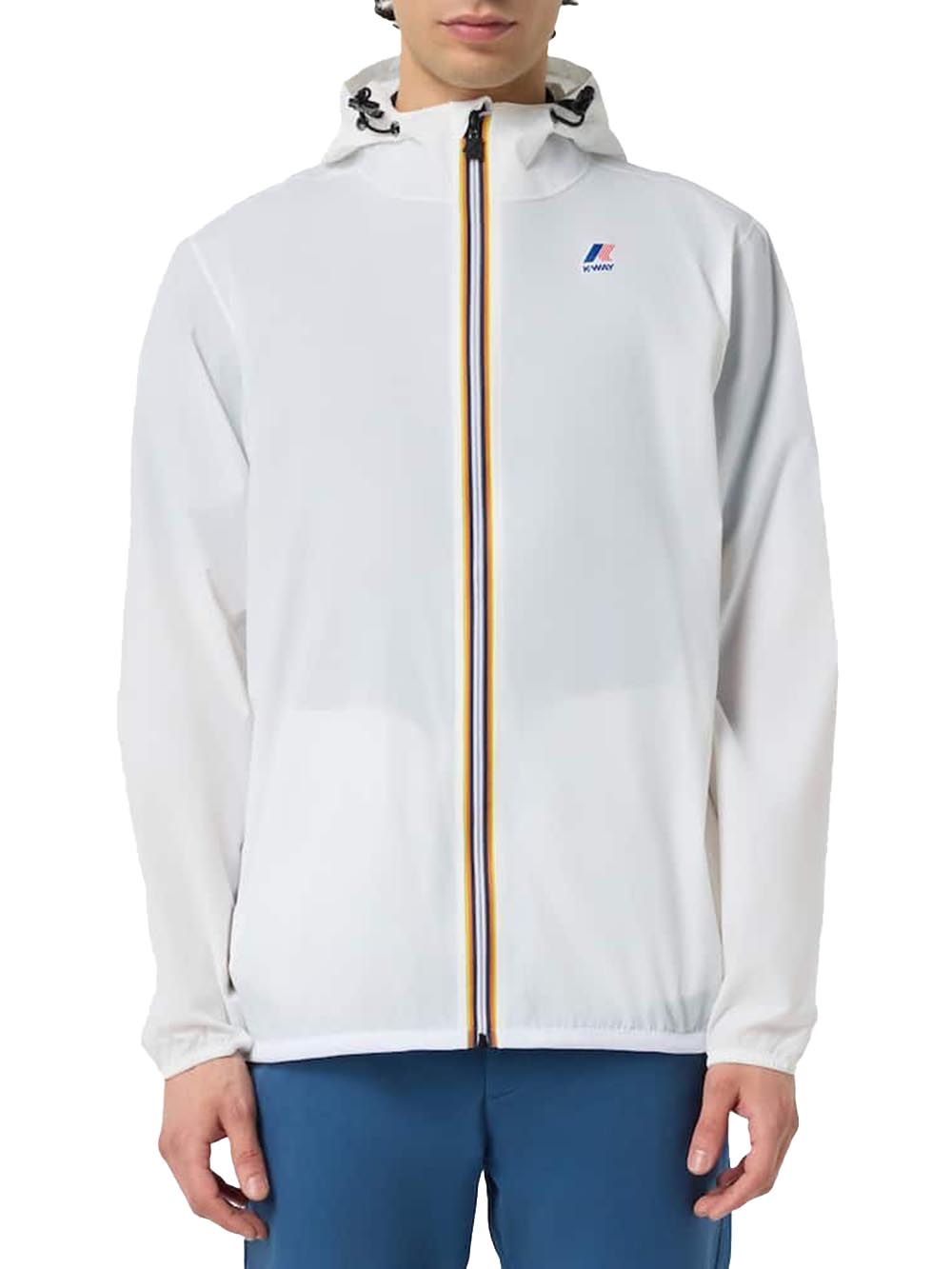 LE VRAI 4.0 CLAUDE K-Way Giubbino Unisex K2123zw Bianco