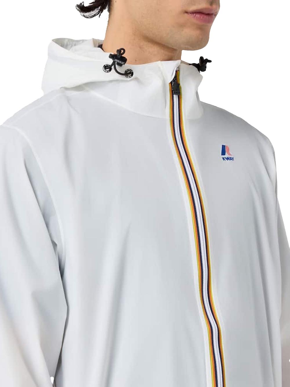 LE VRAI 4.0 CLAUDE K-Way Giubbino Unisex K2123zw Bianco