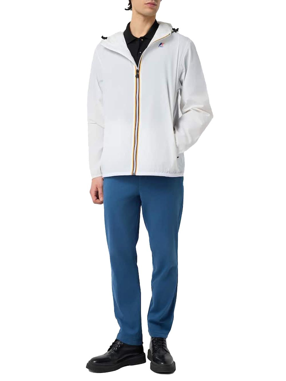 LE VRAI 4.0 CLAUDE K-Way Giubbino Unisex K2123zw Bianco
