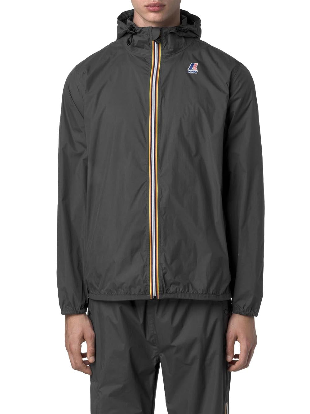 LE VRAI 4.0 CLAUDE K-Way Giubbino Unisex K2123zw Grigio scuro