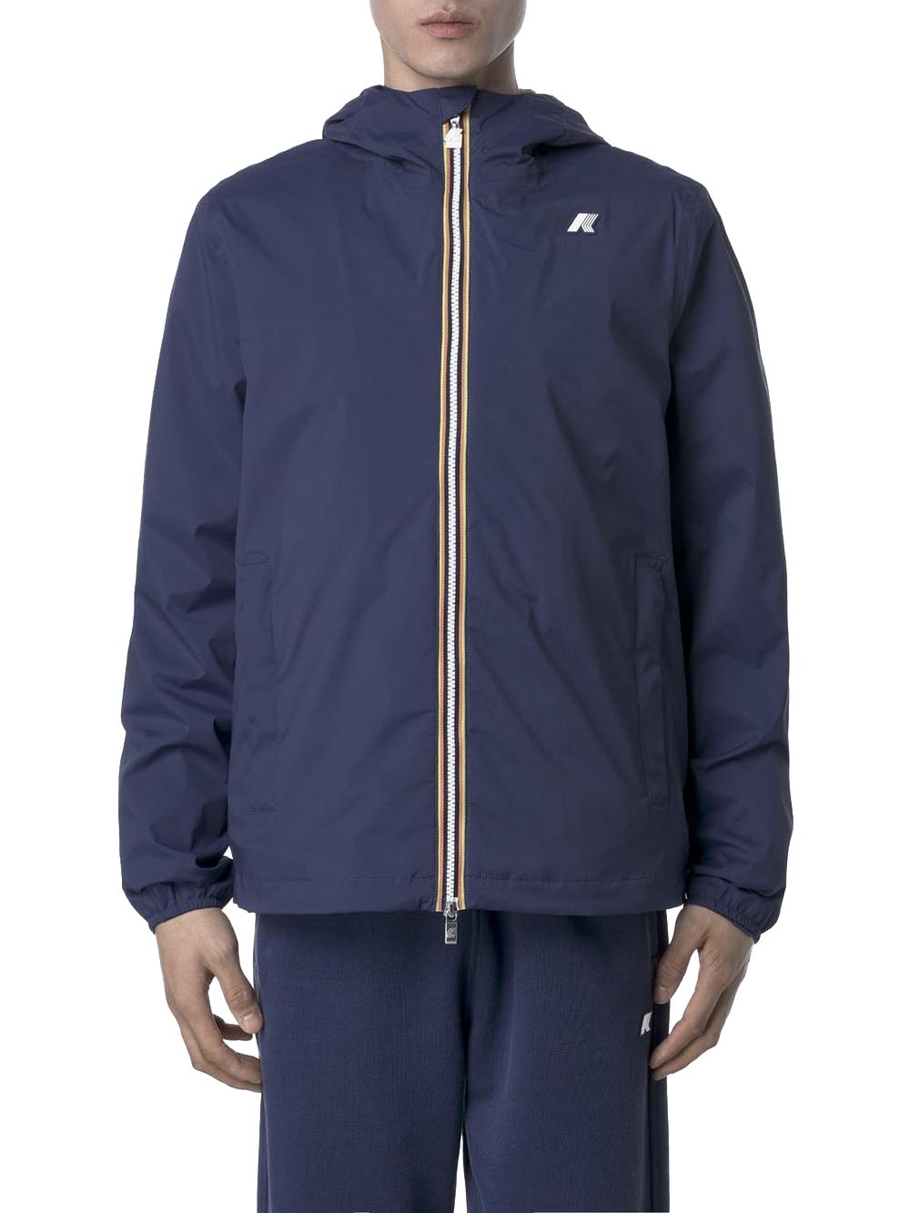 JACK STRETCH NYLON JERSEY K-Way Giubbino Uomo K3123uw Blu insigna