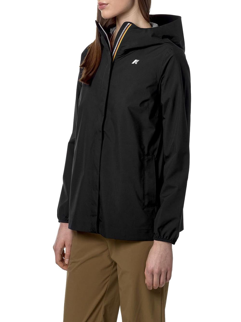 MARGUERITE STRETCH DOT K-Way Giubbino Donna K31382w Nero