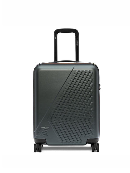 EUDOXIE LOGO K-Way Trolley Unisex K4125zw Verde militare