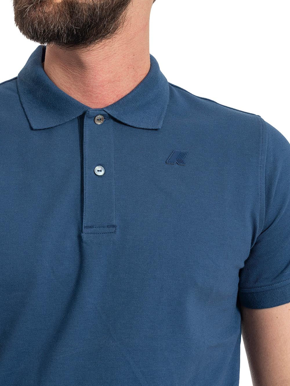 AMEDEE PIQUE K-Way Polo Uomo K5127bw Blu insigna