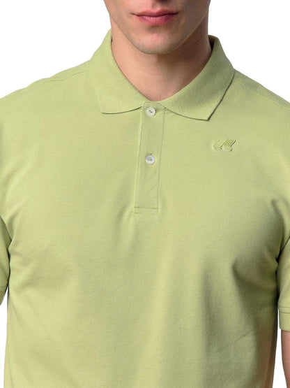 AMEDEE PIQUE K-Way Polo Uomo K5127bw Verde lime