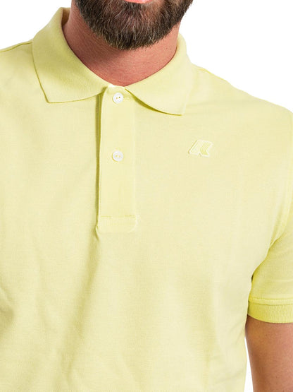 AMEDEE PIQUE K-Way Polo Uomo K5127bw Giallo lime