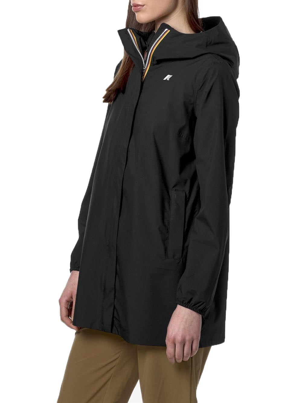 SOPHIE STRETCH DOT K-Way Giubbino Donna K5127nw Nero