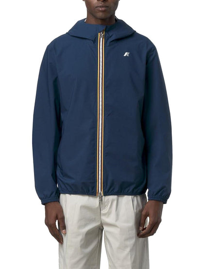 JACK STRETCH DOT K-Way Giubbino Uomo K5127qw Blu insigna