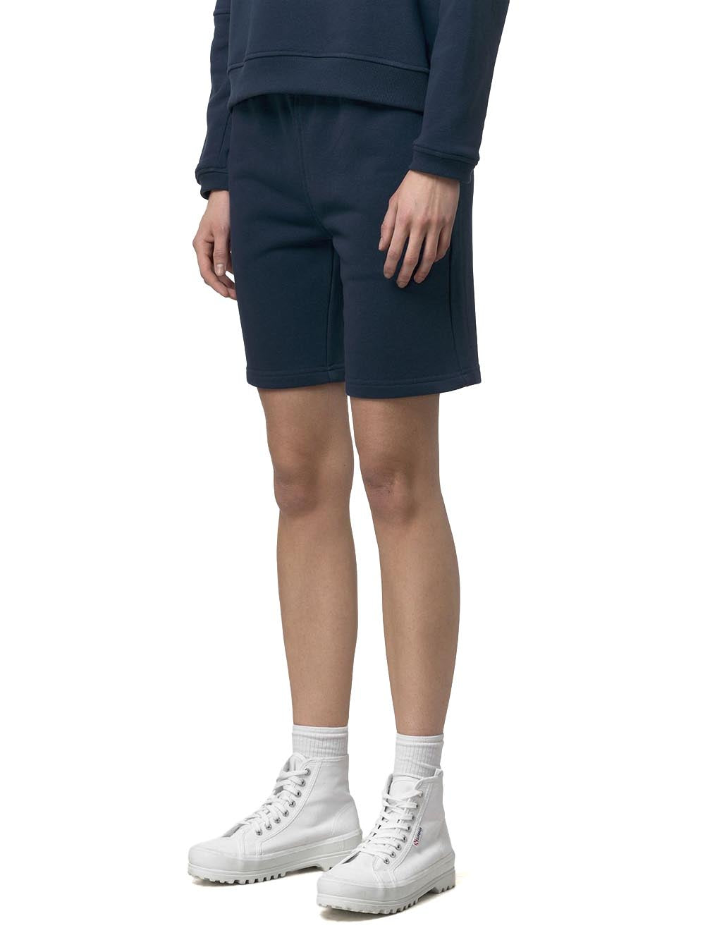 CASIMIR POLY COTTON K-Way Bermuda Unisex K5138gw Blu insigna