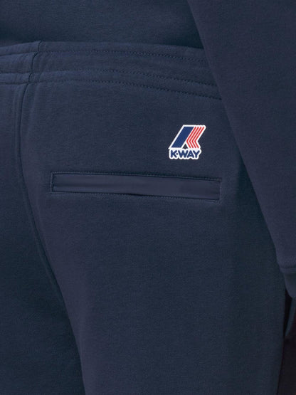 CASIMIR POLY COTTON K-Way Bermuda Unisex K5138gw Blu insigna