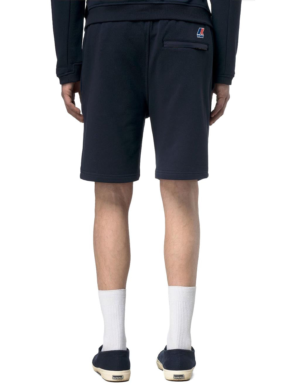 CASIMIR POLY COTTON K-Way Bermuda Unisex K5138gw Blu