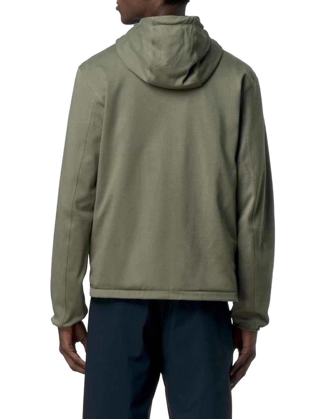 JAKE DOUBLE INTERLOCK K-Way Giubbino Unisex K8134tw Verde salvia/Blu