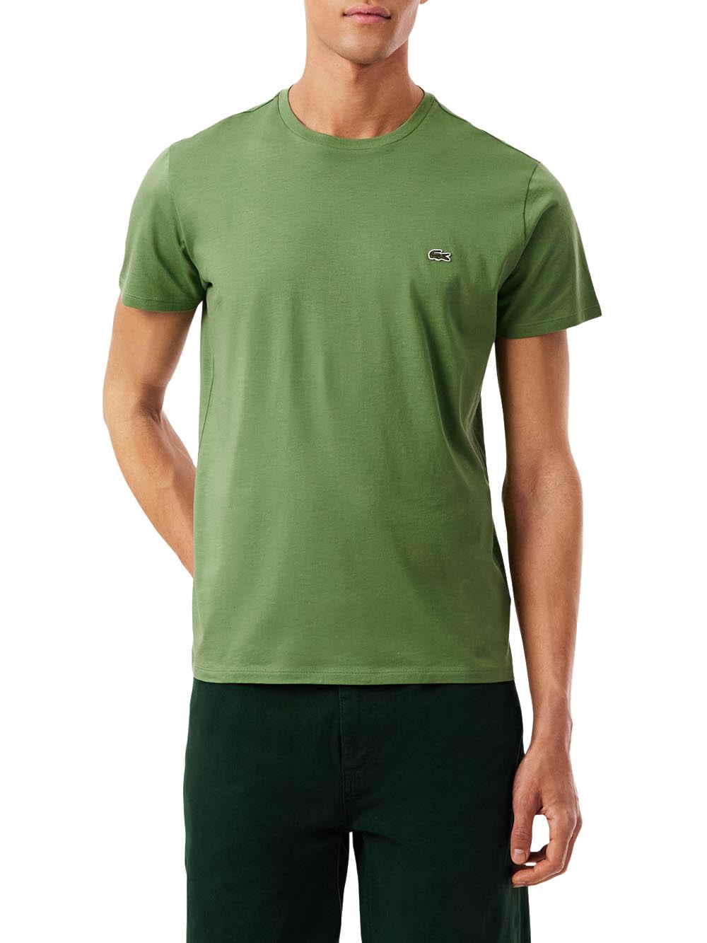 Lacoste T-shirt Uomo Th6709 Verde