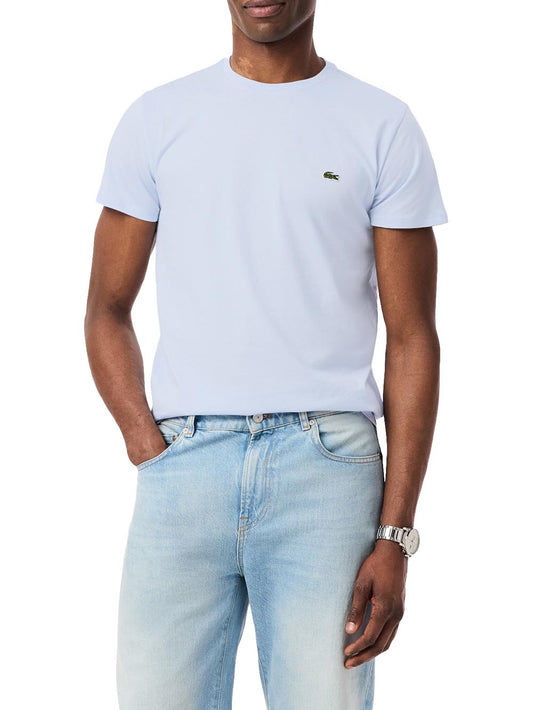 Lacoste T-shirt Uomo Th7318 Celeste
