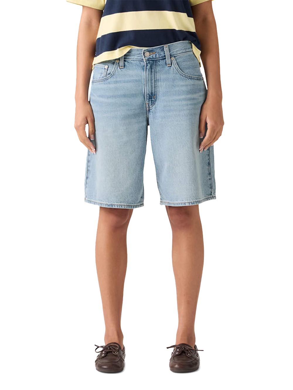 BAGGY DAD JORT WE DID IT SHORT Levi's Short Donna 000mj Chiaro