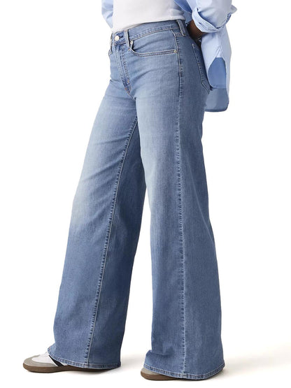 728 HR WIDE LEG COOL SURF Levi's Jeans Donna 0039b Medio