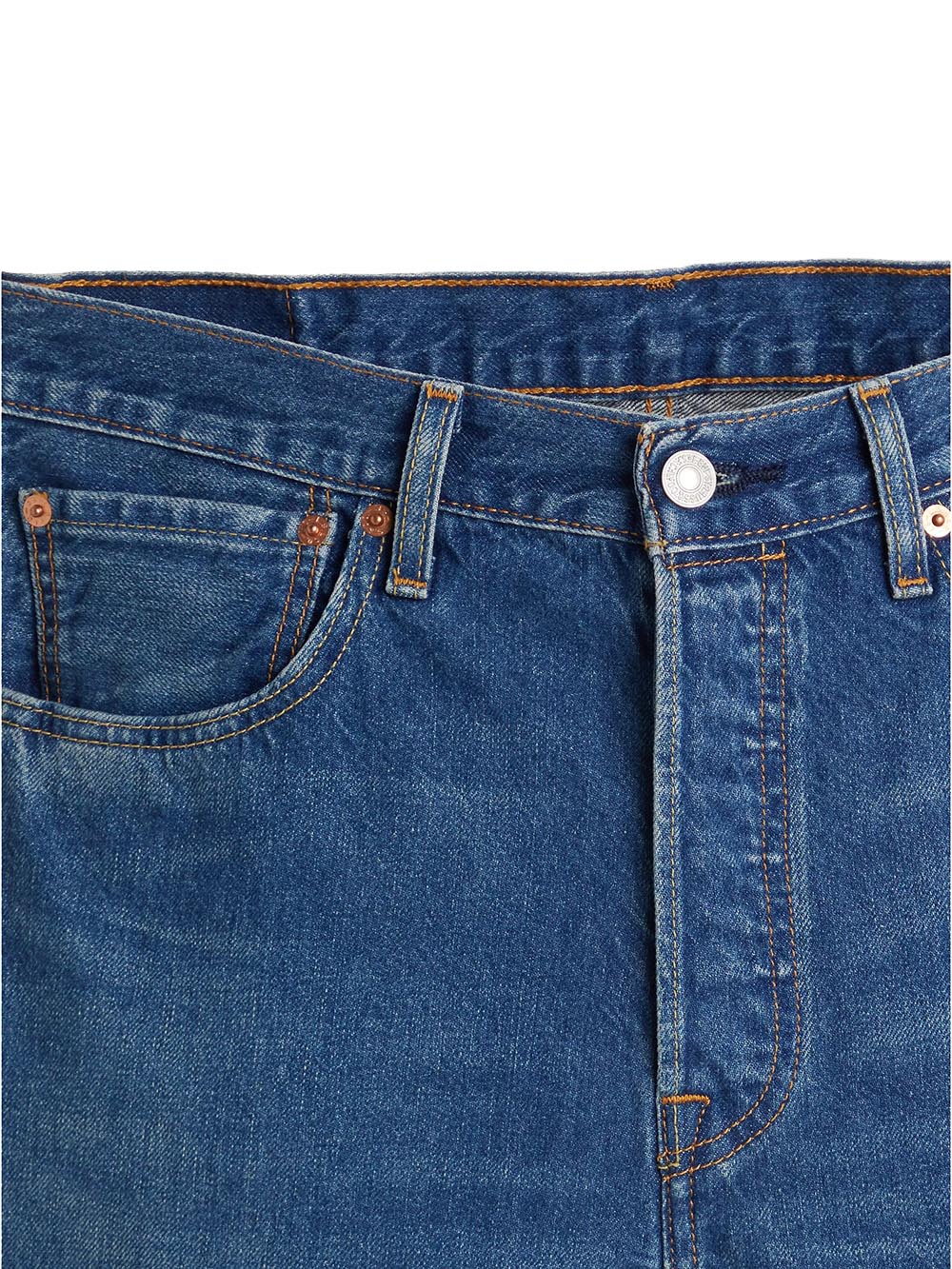 501® LEVI'S®ORIGINAL CASCADE LTWT Levi's Jeans Uomo 00501 Medio
