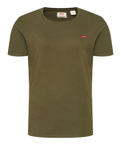 SS ORIGINAL HM TEE OXBLOOD RED Levi's T-shirt Uomo 56605 Verde
