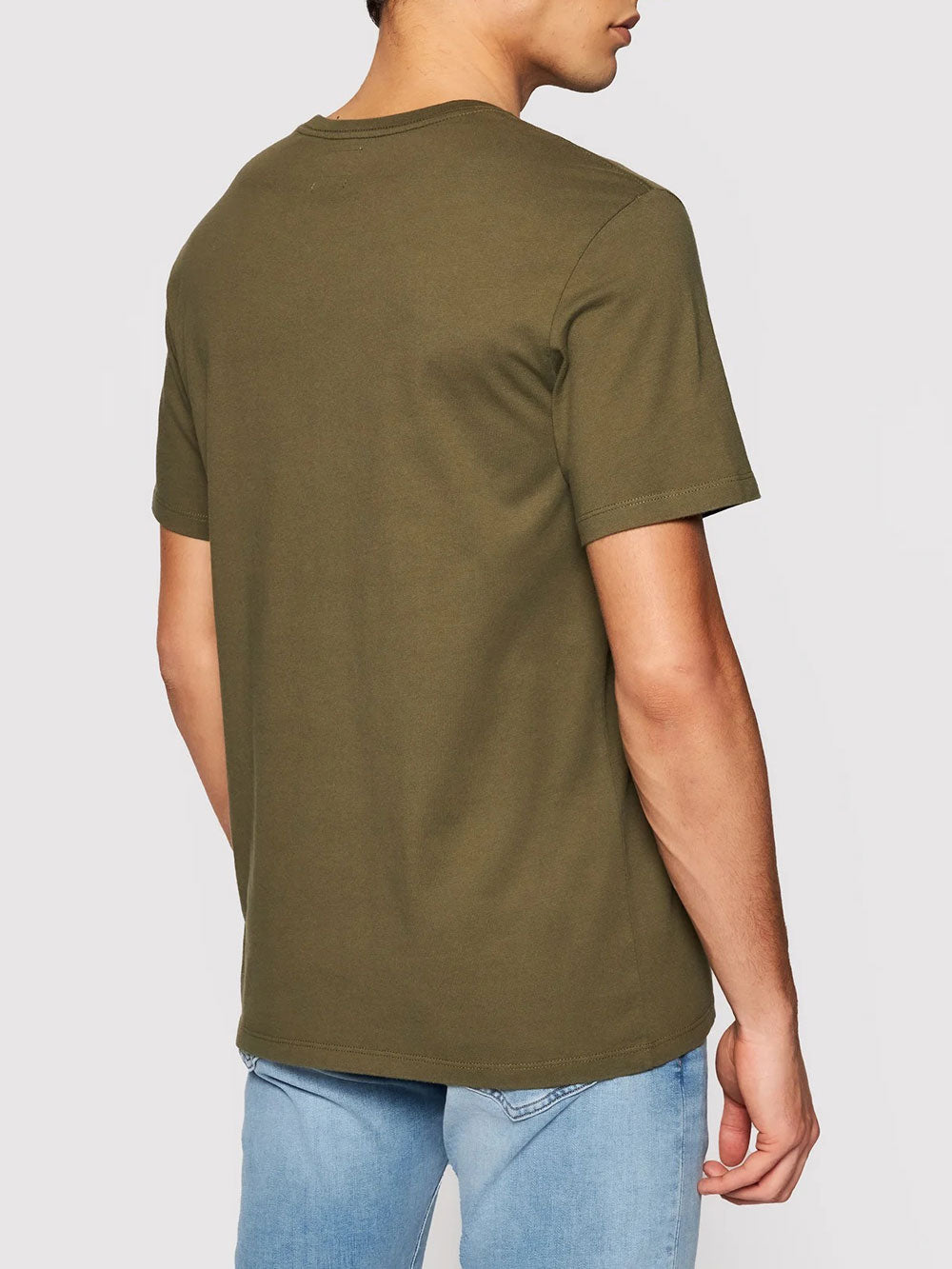 SS ORIGINAL HM TEE OXBLOOD RED Levi's T-shirt Uomo 56605 Verde