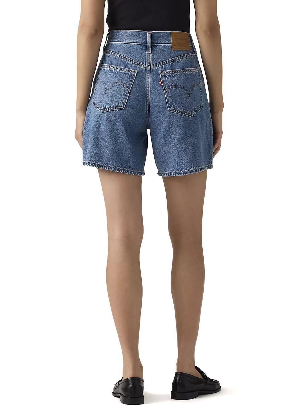HIGH BAGGY SHORT OWN IT TENCEL Levi's Short Donna A9311 Medio