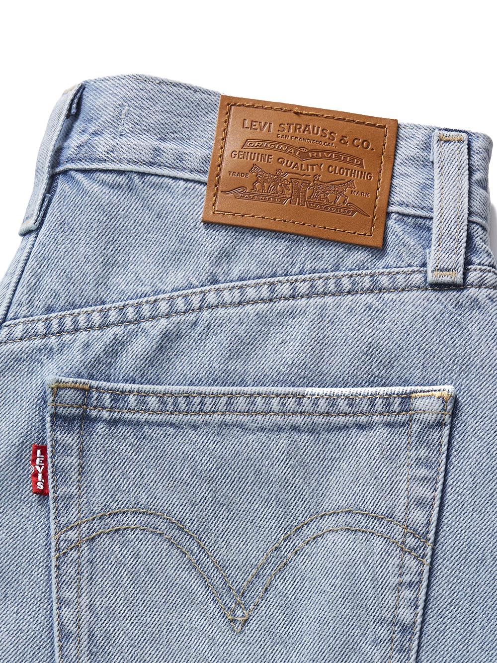 HIGH BAGGY SHORT OWN IT TENCEL Levi's Short Donna A9311 Medio
