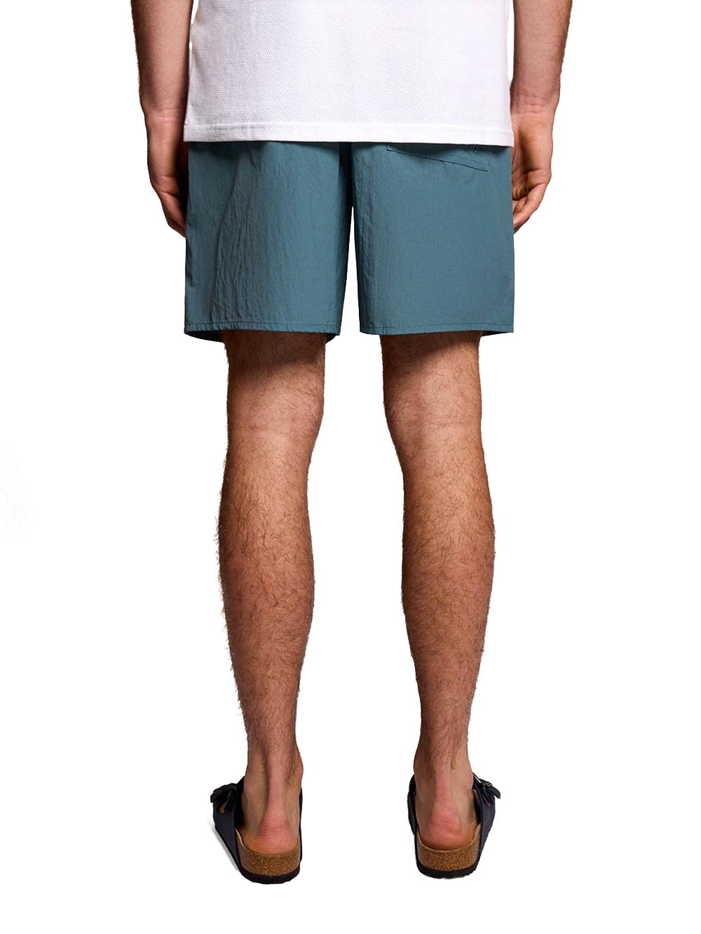 Plain Swim Short Lyle & Scott Costume Uomo Sh1204vb Petrolio