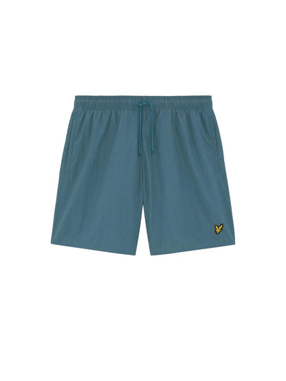 Plain Swim Short Lyle & Scott Costume Uomo Sh1204vb Petrolio