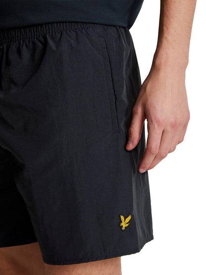 Plain Swim Short Lyle & Scott Costume Uomo Sh1204vb Blu scuro