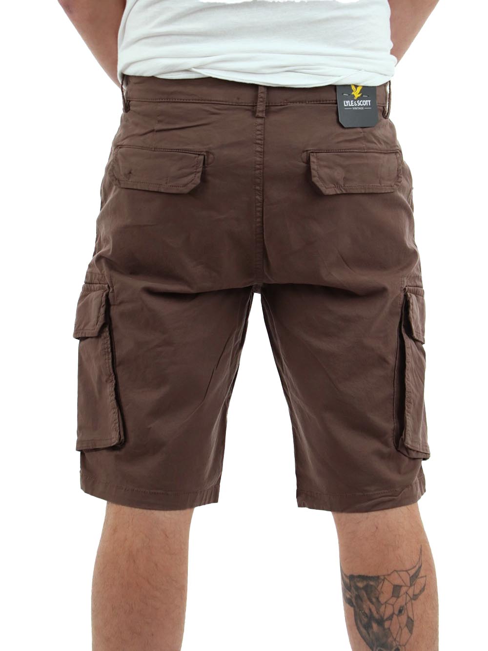CARGO WEMBLEY Lyle & Scott Bermuda Uomo Sh1816ita Fango
