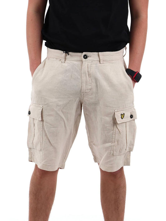 Lyle & Scott Bermuda Uomo Sh1819ita Panna