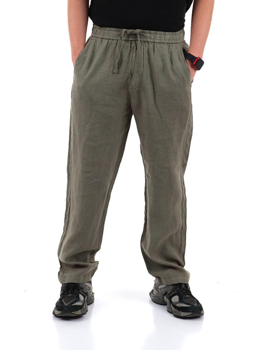 Lyle & Scott Pantalone Uomo Sw1801ita Verde militare