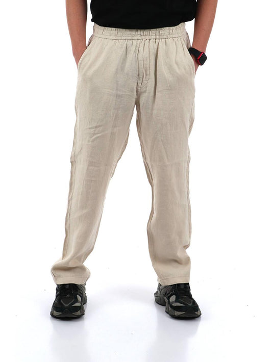 Lyle & Scott Pantalone Uomo Sw1801ita Panna