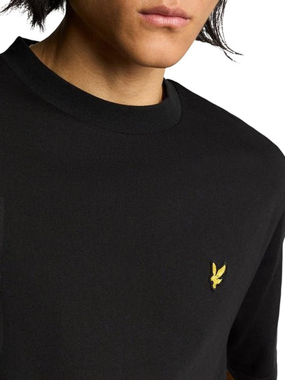 Oversized T-shirt Lyle & Scott T-shirt Uomo Ts2023v Nero