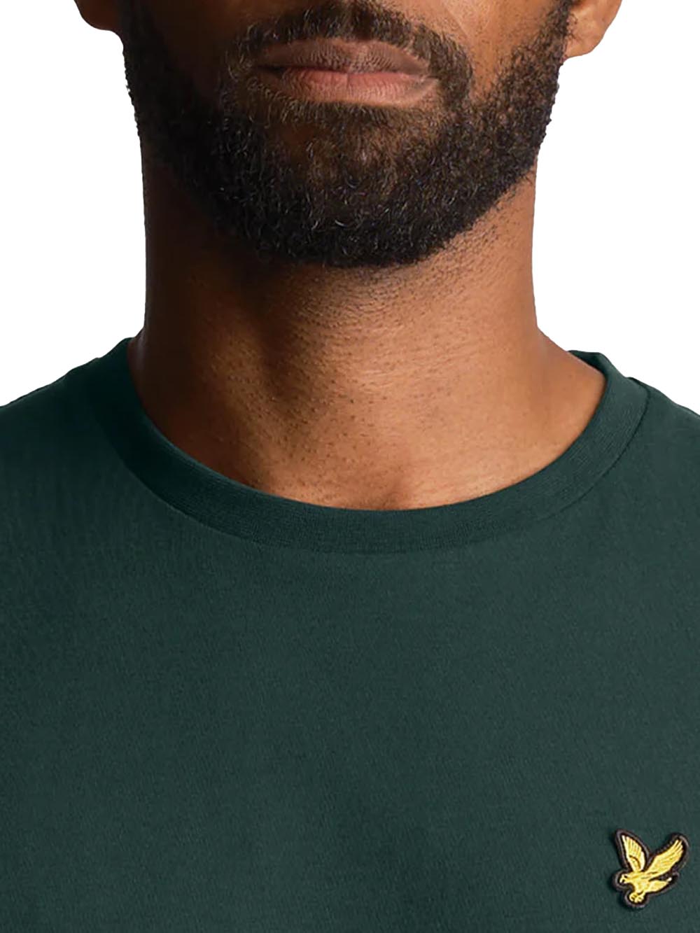 Plain T-Shirt Lyle & Scott T-shirt Uomo Ts400vogx Verde scuro