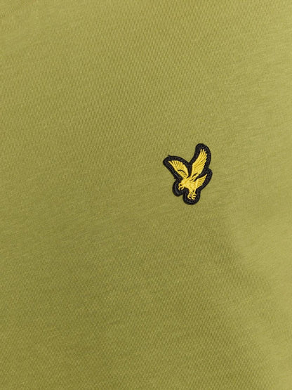 Plain T-shirt Lyle & Scott T-shirt Uomo Ts400vogt Verde acido