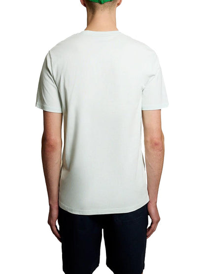 Plain T-shirt Lyle & Scott T-shirt Uomo Ts400vogt Ghiaccio