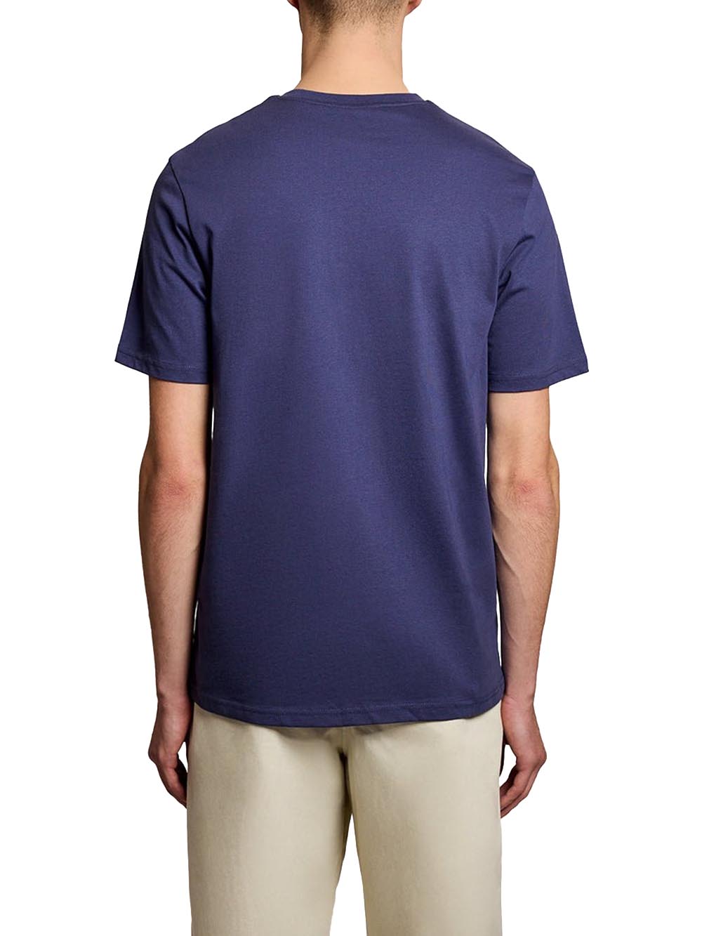 Lyle & Scott T-shirt Uomo Ts400vogt Blu inchiostro
