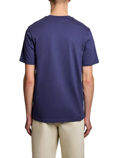 Lyle & Scott T-shirt Uomo Ts400vogt Blu inchiostro